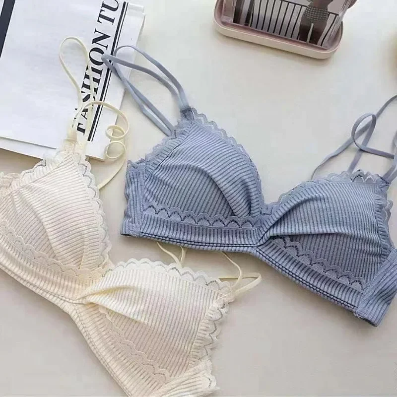 

New Fashion Beauty Back Sexy Bra Small Breast Push-up Women's Upper Support No Underwire Retraction Bra Adjusting Bra