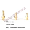 5PCS 2.5mm 3mm 4mm 5mm 6mm 8mm 10mm OD Hose Barb M3 M4 M5 M6 M8 Metric Male Thread Brass Pipe Fitting Coupler Connector Ada 1