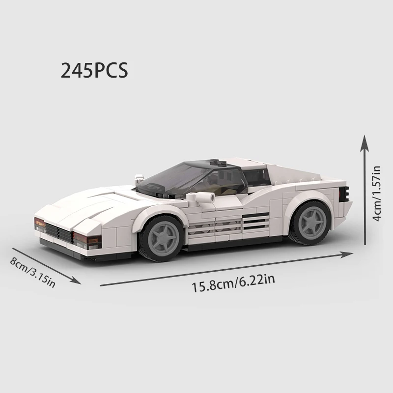 カーズ プレシジョンシリーズ サージ HOT MOC Speed City Car Champion Racer Classic Supercar