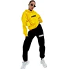 New spring and winter leisure sportswear set PUAIA printed men's and women's high-quality hoodie printed set 2