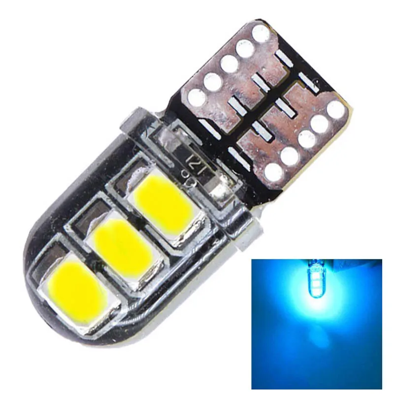 

2PCS LED Lights 12V LED Silica Gel Wedge Car Turn Side Lights Silicone Shell Auto Interior Dome Lamps Parking Bulb