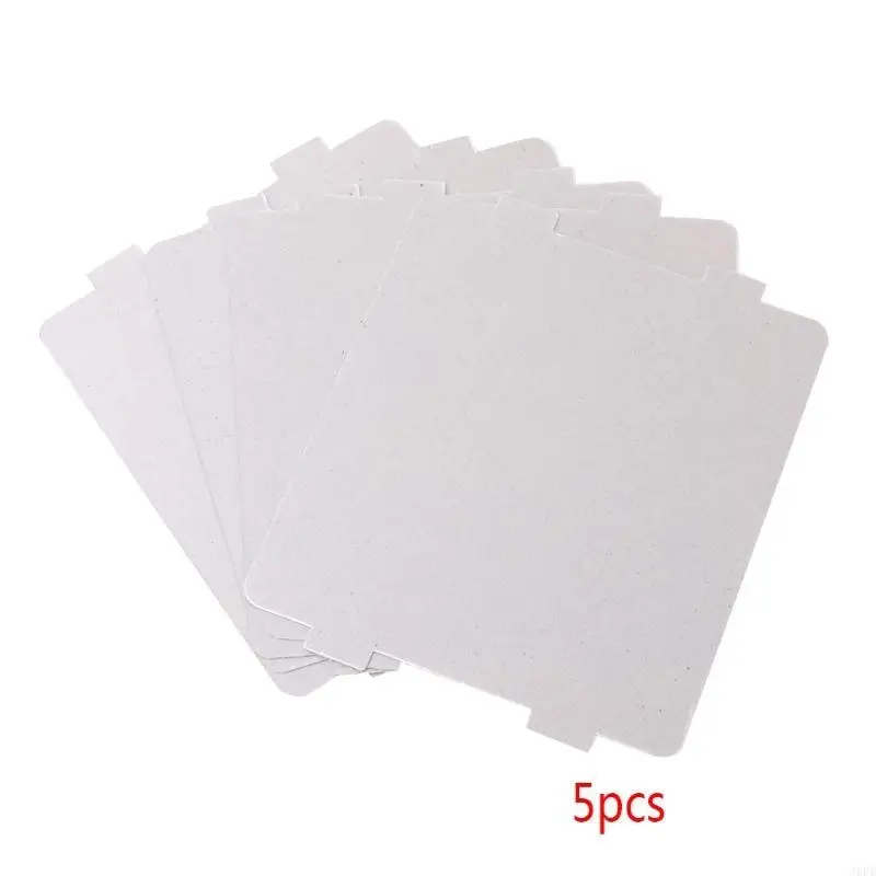 J6PE 5Pcs 운모 플레이트 시트 전자레인지 수리 부품 108x99mm 주방용 Midea