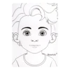 Transparent Painting practice Template Non toxic and washable Reusable Face Paint Exercise board for Body Art Painting Halloween 5