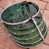 Fishing Net Fish Basket Folding Fish Storage Basket Steel Ring Folding Fish Cage Fishing Trap Net Fish Basket Tackle Accessories 4