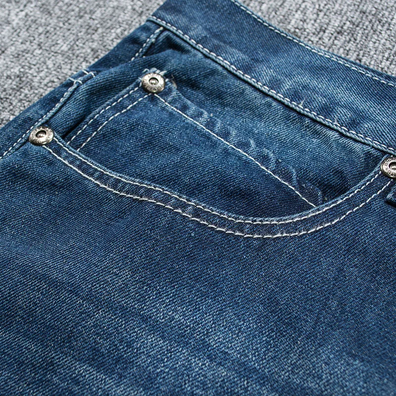 Pantaloni larghi da uomo Jeans larghi per uomo pantaloni blu neri Jeans a  gamba dritta pantaloni uomo Hip Hop allentato Jean Homme taglia grande 42  44 46|Jeans| - AliExpress