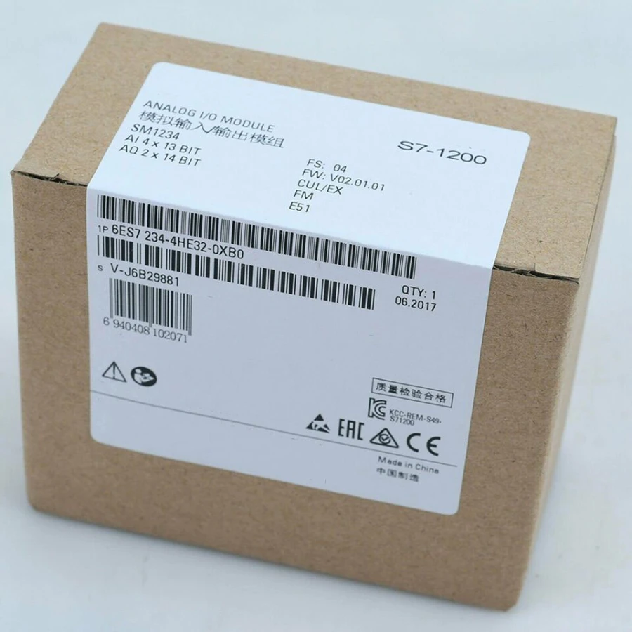 Nuovo S7-1200, Uscita Analogica 6 Es7 Muslim6 Es72 34-4He32-0Xb0 6 Es72 Garanzia Di Consegna Rapida Per Un Anno