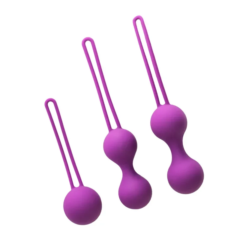 Safe Silicone Ball Kegel Exerciser Pelvic Floor Muscle Trainer Venus Ball Perinee Tighten Sex Toys Women Vaginal Geisha