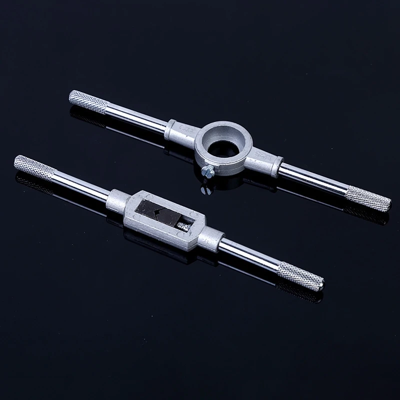 Description Picture 6 of item60 In 1 Tap And Die Sets M3-M12 Female Drill Male Thread Screw Threading Kit Key Mechanical Workshop Machine Tools Professional