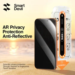 Enhanced Privacy Tempered Glass Screen Protector - Anti - Peep & Anti - Scratch Film - 2 pieces