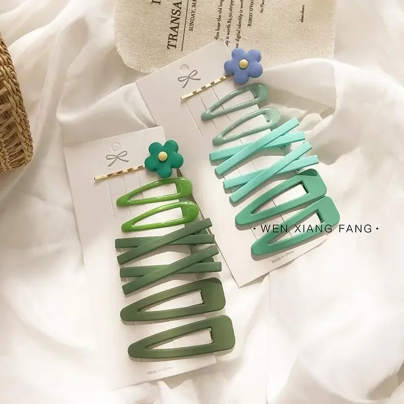 Sweet Candy Color Hair Clips Cute Ladies Hair Accessories Korean Style Hairpin For Girl Kids Gifts 6