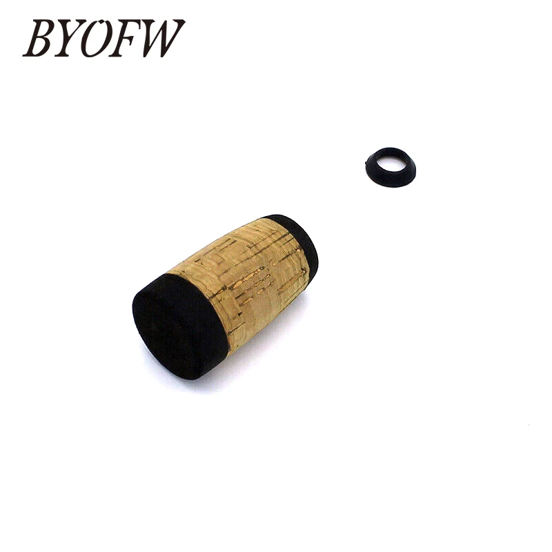 BYOFW 1 PC 50mm Length Composite Cork Fishing Rod Handle Butt Grip With  Rubber Winding Check DIY Building Replacement or Repair - AliExpress
