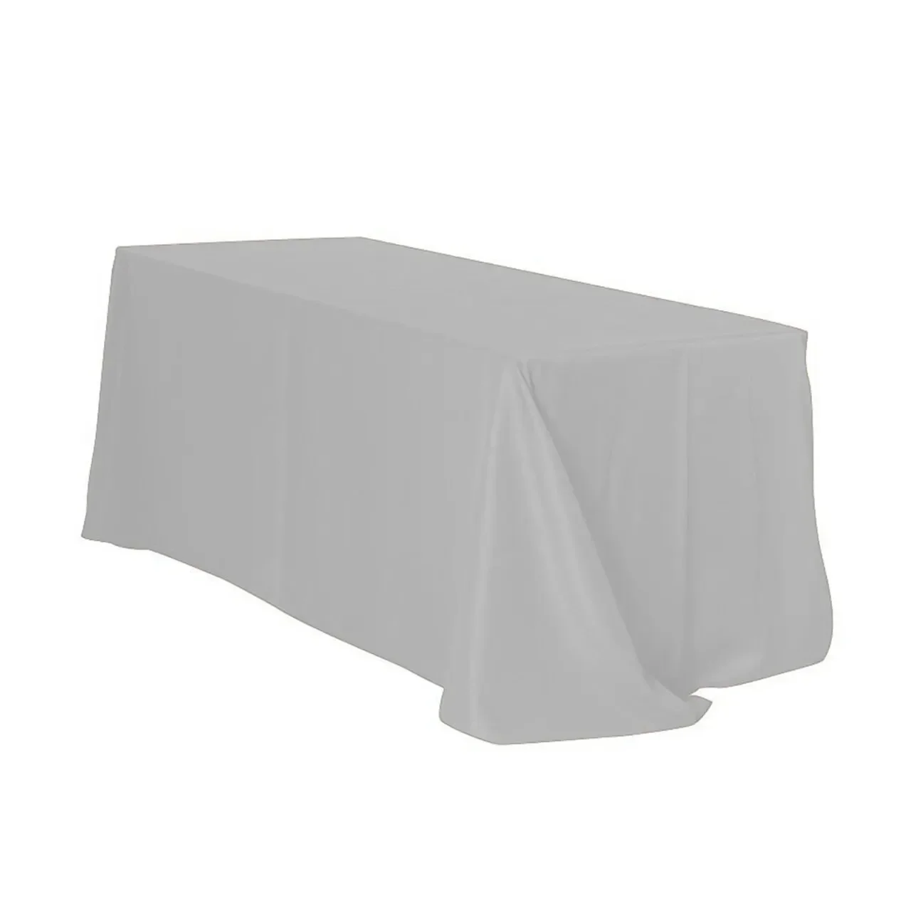 

Simple pure color polyester table flag, tea table top decoration rectangular polyester strip tablecloth gray22