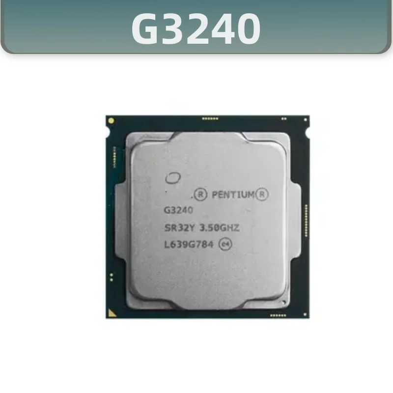 

Процессор G3240 LGA1150 3,1 ГГц L3 3 Мб двухъядерный SR1K6 SR1RL кэш процессор для настольного компьютера