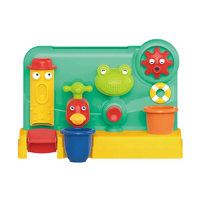 

Bath Toys For Toddlers Educational Bathtub Toys Creative Shower Toy With 2 Suction Cups No Battery Needed Funny Water Toys For