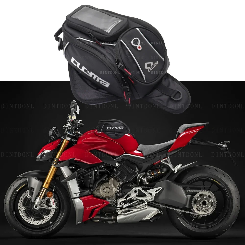 Luggage Travel Backpack Mobile Phone Navigation Bale PU Fuel Tank Saddle Bag motorcycle tank bag For DUCATI STREETFIGHTER V4 V4S V2 1098 1098S 848 S