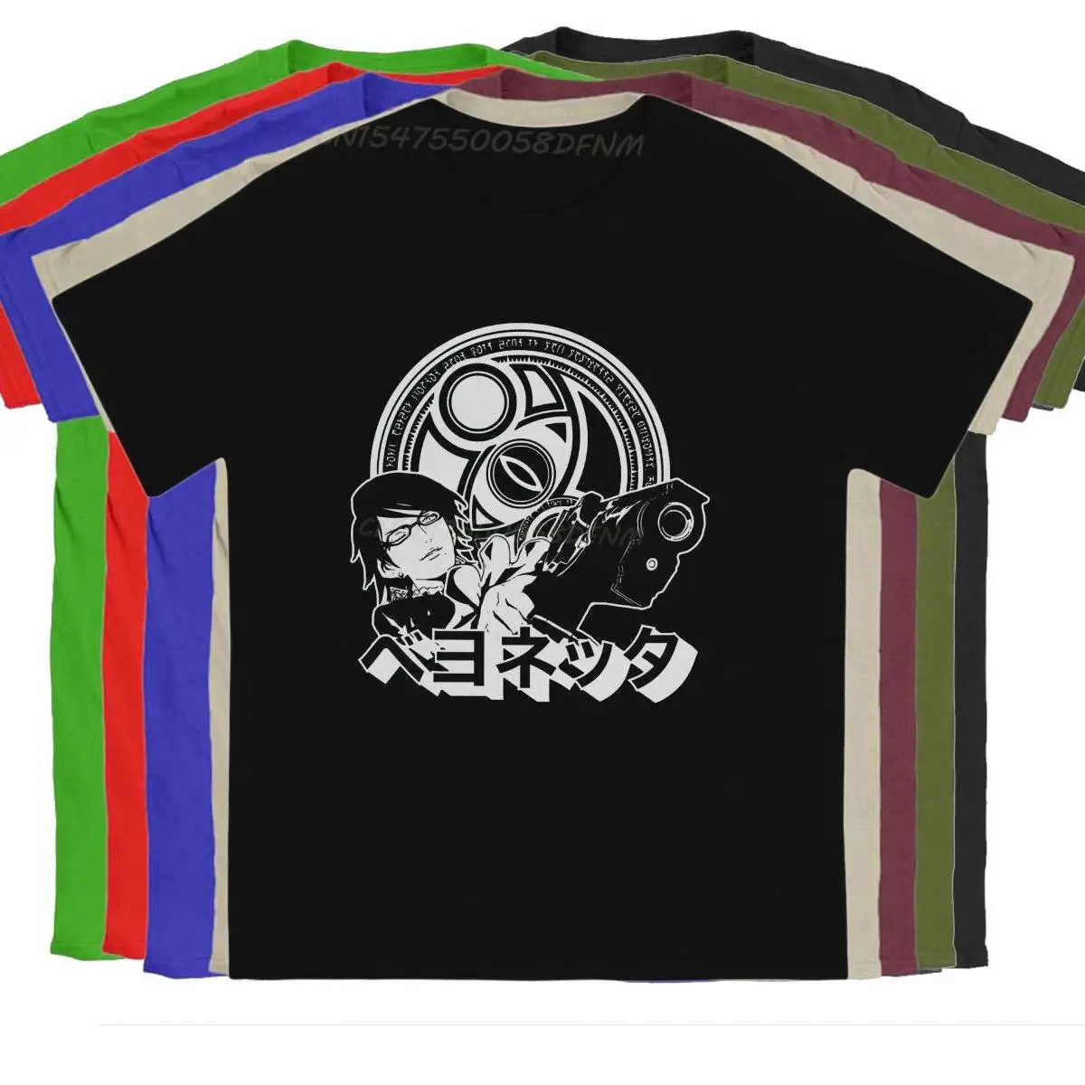 Baionetta Act Game Maglietta Maschile Umbra Witch Cool T-Shirt Personalizzate Original New Trend Harajuku Fashion Mens Designer Clothes