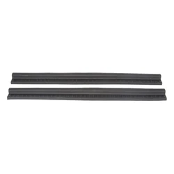 Set of 2 Door Sill Guards - Durable Entry Protection Kit (Black)