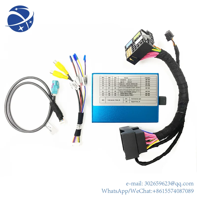 

yyhc Reverse Parking Assist System camer Sensor Interface Adapter For aud MIB MIB2 A3 A4 A5 Q2 Q5 Q7 Por cshe PCM4.0 VW