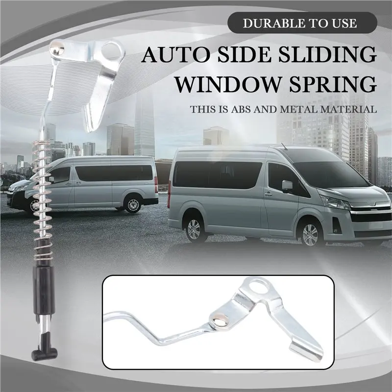 Toyota Hiace Commuter/Grandia GL/Super Grandia GL 2005-2019 용 2 쌍 자동 사이드 슬라이딩 윈도우 스프링 키트 액세서리
