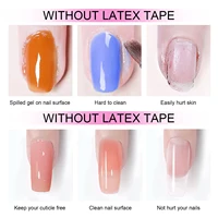 Nail Peel Off Liquid Anti-Overflow Glue Edge Latex Tape, Peel Off Cuticle Guard Nails Finger Lacquer Protector, Manicure Polish 2