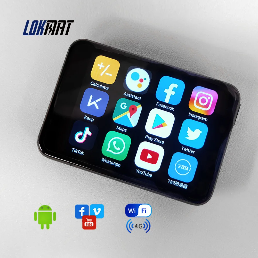 LOKMAT  4G Ʈġ, 2.88 ġ  ũ, 13MP  ī޶, , GPS,  ȭ,  ո ð, ȵ̵ Ʈ ġ, ǰ