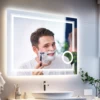 LUVODI LED Mirror Bathroom Wall Mounted 3 Magnifying Mirror for Washroom Toliet Shower Vanity Makeup Shaving Mirrors 6