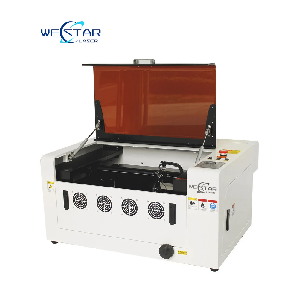 

CO2 Laser Engraving Machine 3040 Small CNC Laser Engraver Cutter for Acrylic Wood Glass MDF Leather Rubber Stamp Cutting Machine
