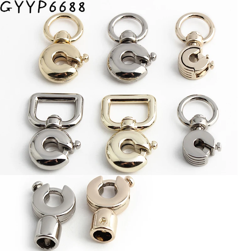 5-20-100PCS 13/17MM Openable Metal Swivel Lobster Spring For Bags Belt Strap Key Ring Chain Snap Clasp Trigger Hooks Accessories