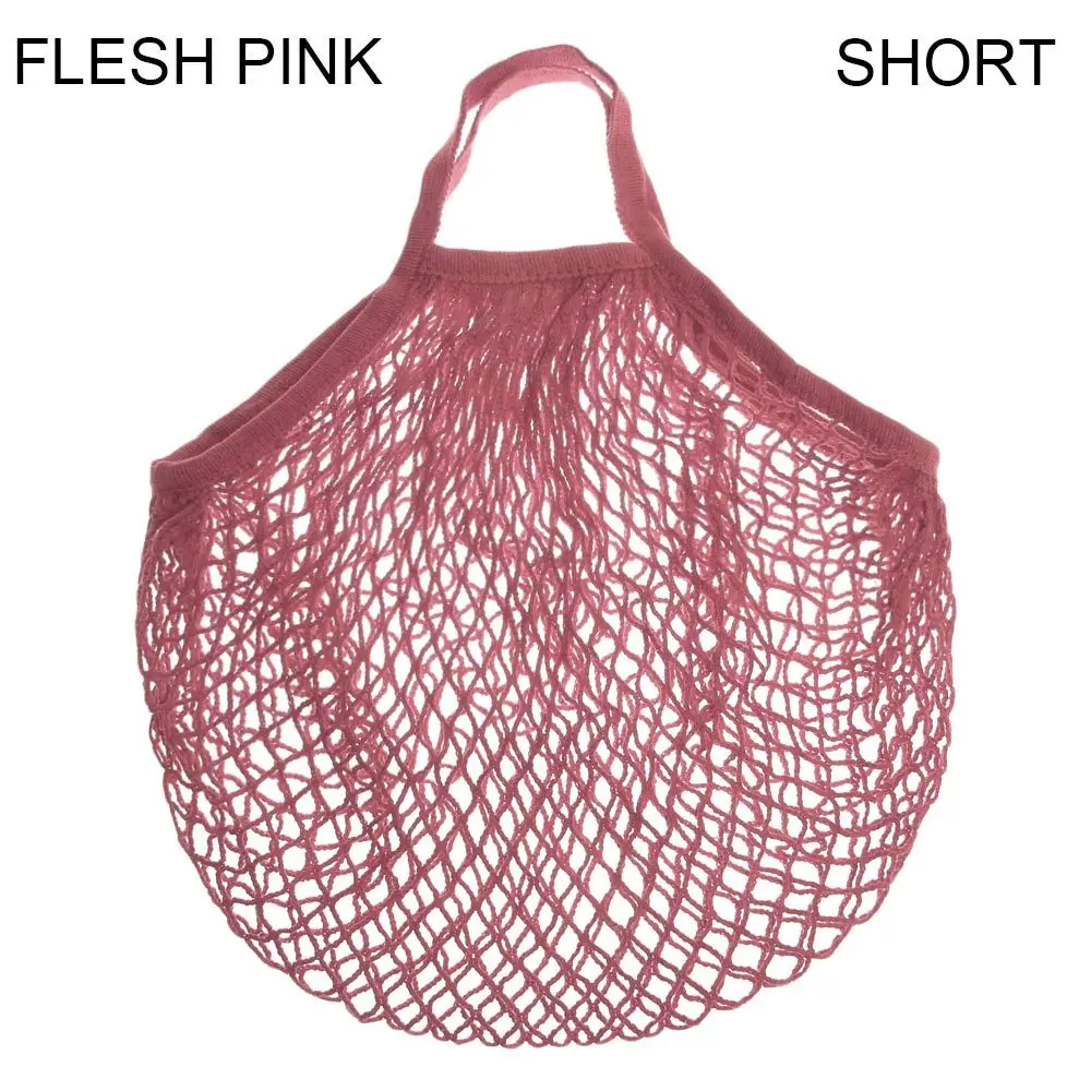 Eco-Friendly Reusable Cotton Mesh Tote Бag - Sustainable Woven Shopping & Storage Tote