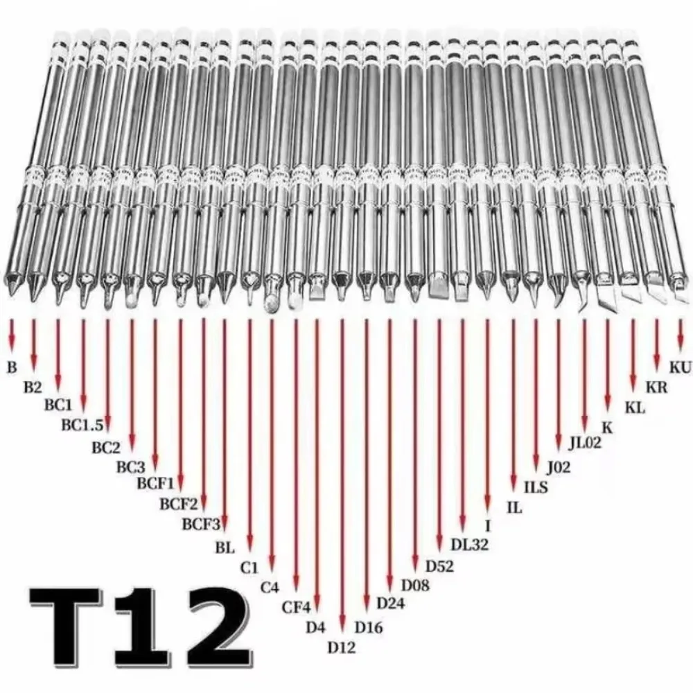 Soldering Iron Tips & Welding Tools T12 Hakko FX951 Compatible Electric Soldering Iron for T12 Station Kits Precision Heating