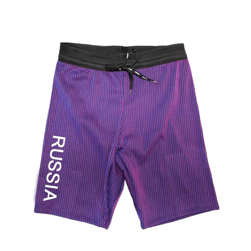 RUSSIA Running Sportswear Men's Sports Lycra Running Man Tights Trousers Leggings Pants Gym Fitness Shorts Male Marathon