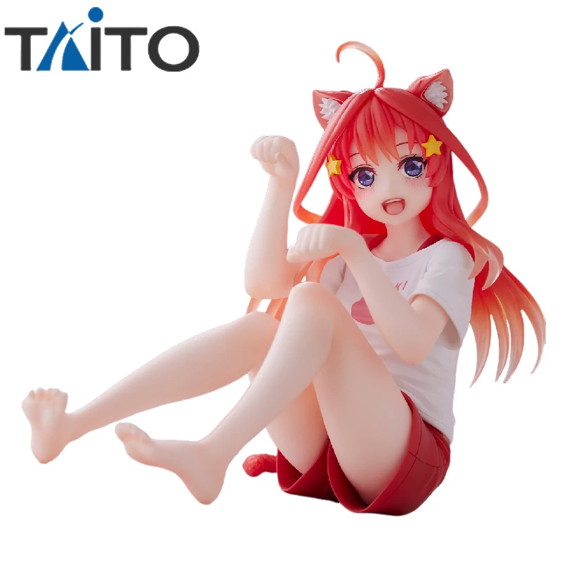 

Stock Original TAiTO Coreful Nakano Itsuki The Quintessential Quintuplets Anime Figure PVC 13CM Collectible Model Ornament Gift