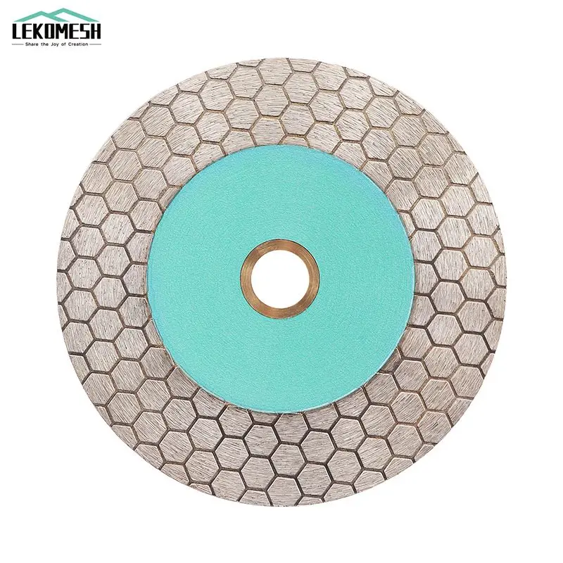 LEKOMESH 105/115/125mm Diamond Cutting Grinding Disc Double-sided Cutter Granite Ceramic Grinder Marble Tile Cutting Saw Blade