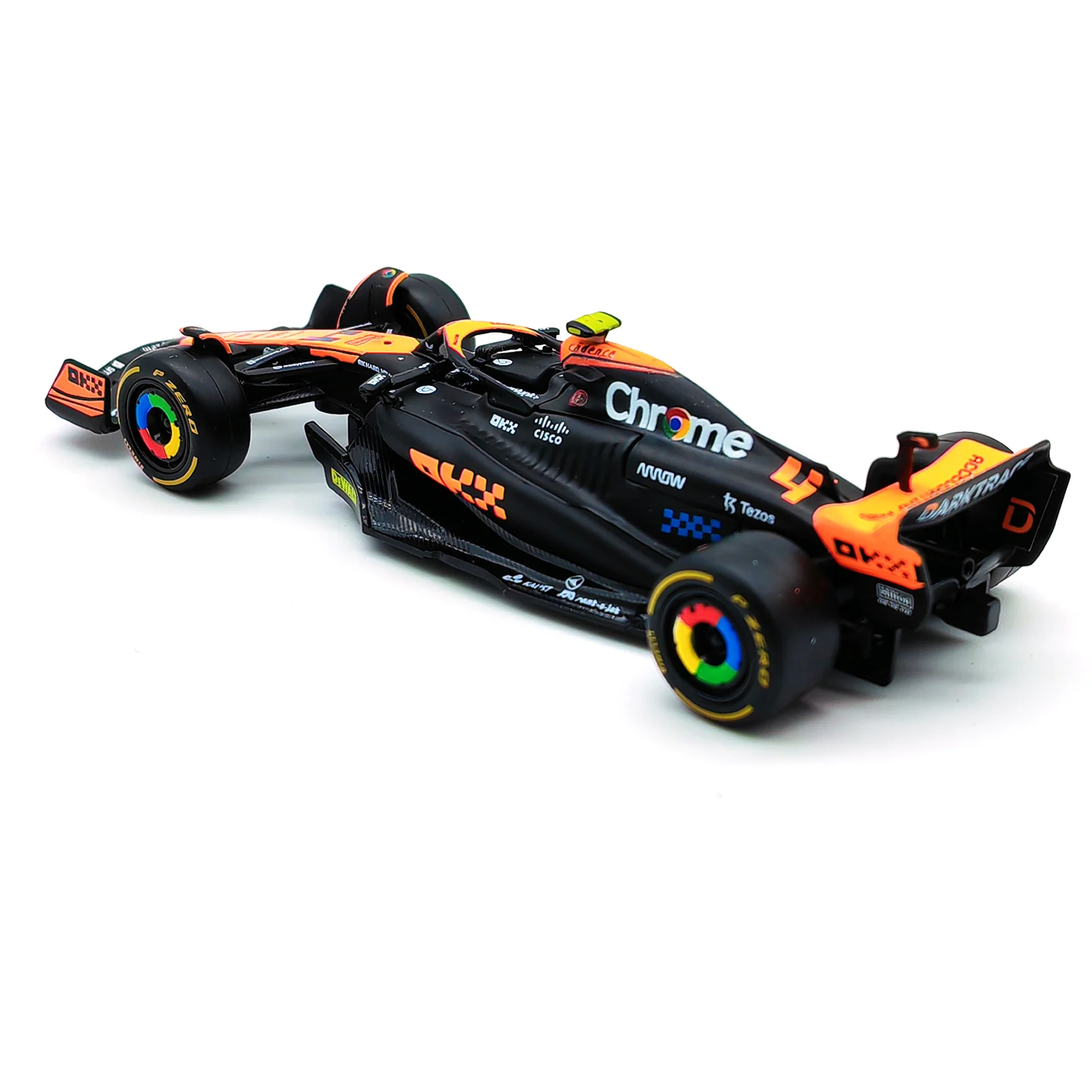Bburago 1:43 2023 Mclaren Singapore MCL60 F1 Formula Car Die Cast Vehicles Collectible Model Racing Toys 2