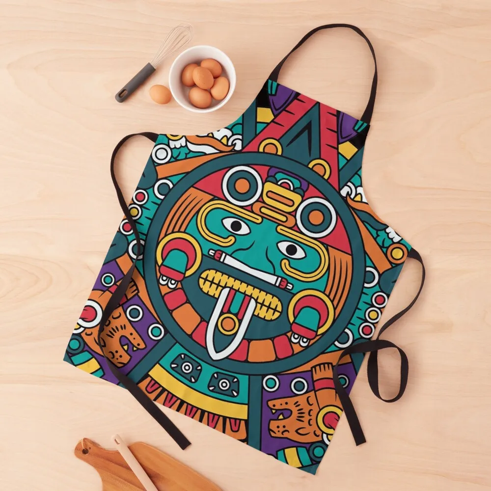 

Mayan Aztec Calendar Art Apron kitchen items and home 2022 kitchen supplies