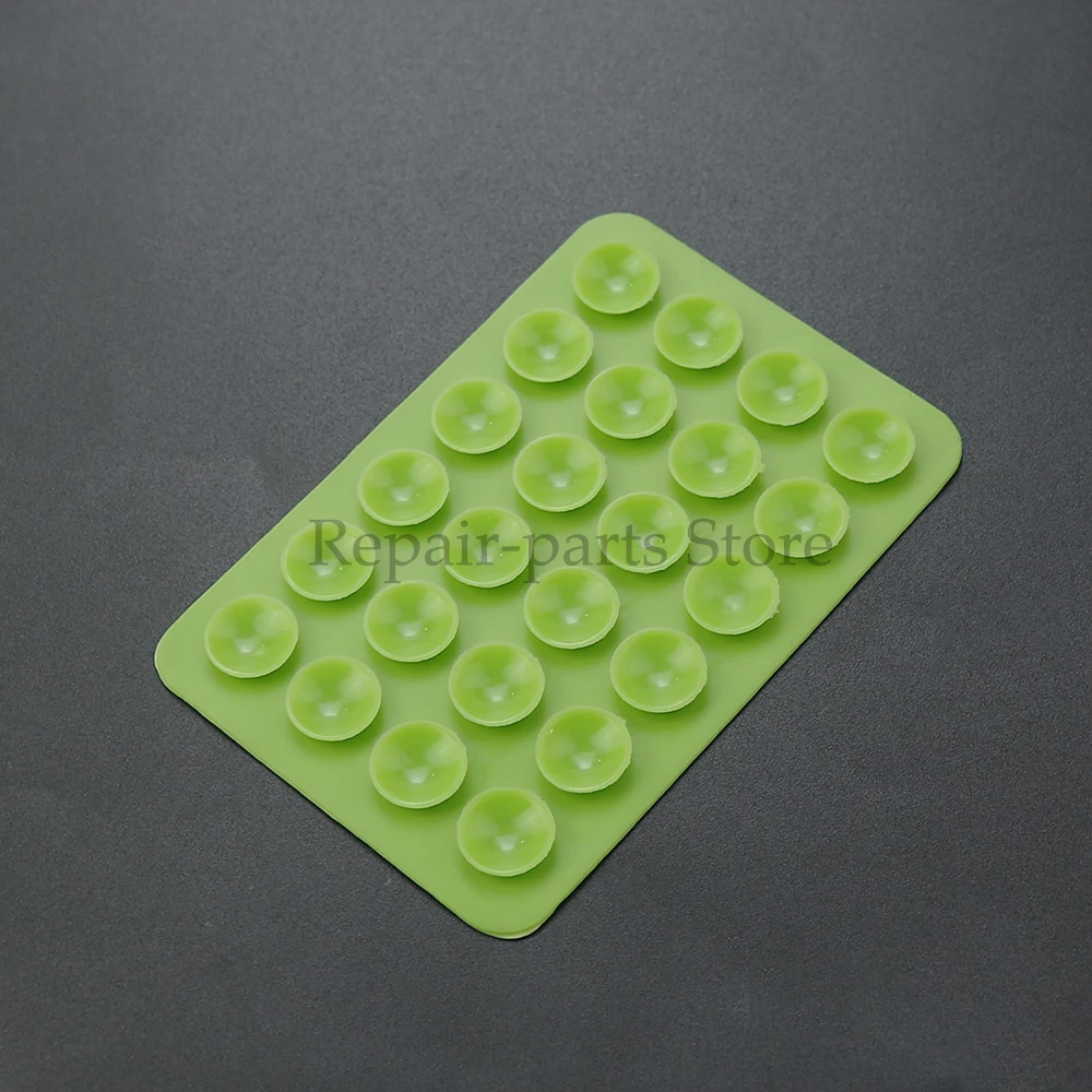 Enhanced Silicone Suction Cup Set - Versatile and Durable for Mobile Devices and Accessories