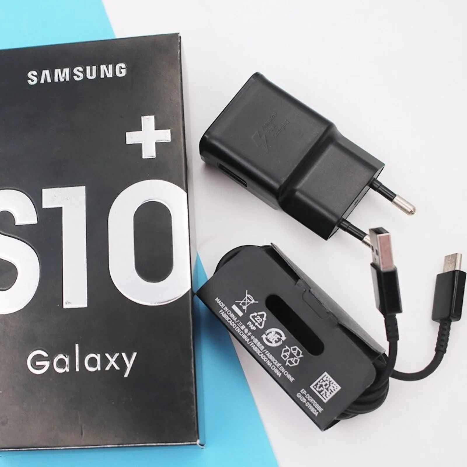 Original Fast Charger And Charging Cable For Samsung Galaxy S10 Plus  Ep-ta200 - Mobile Phone Chargers - AliExpress