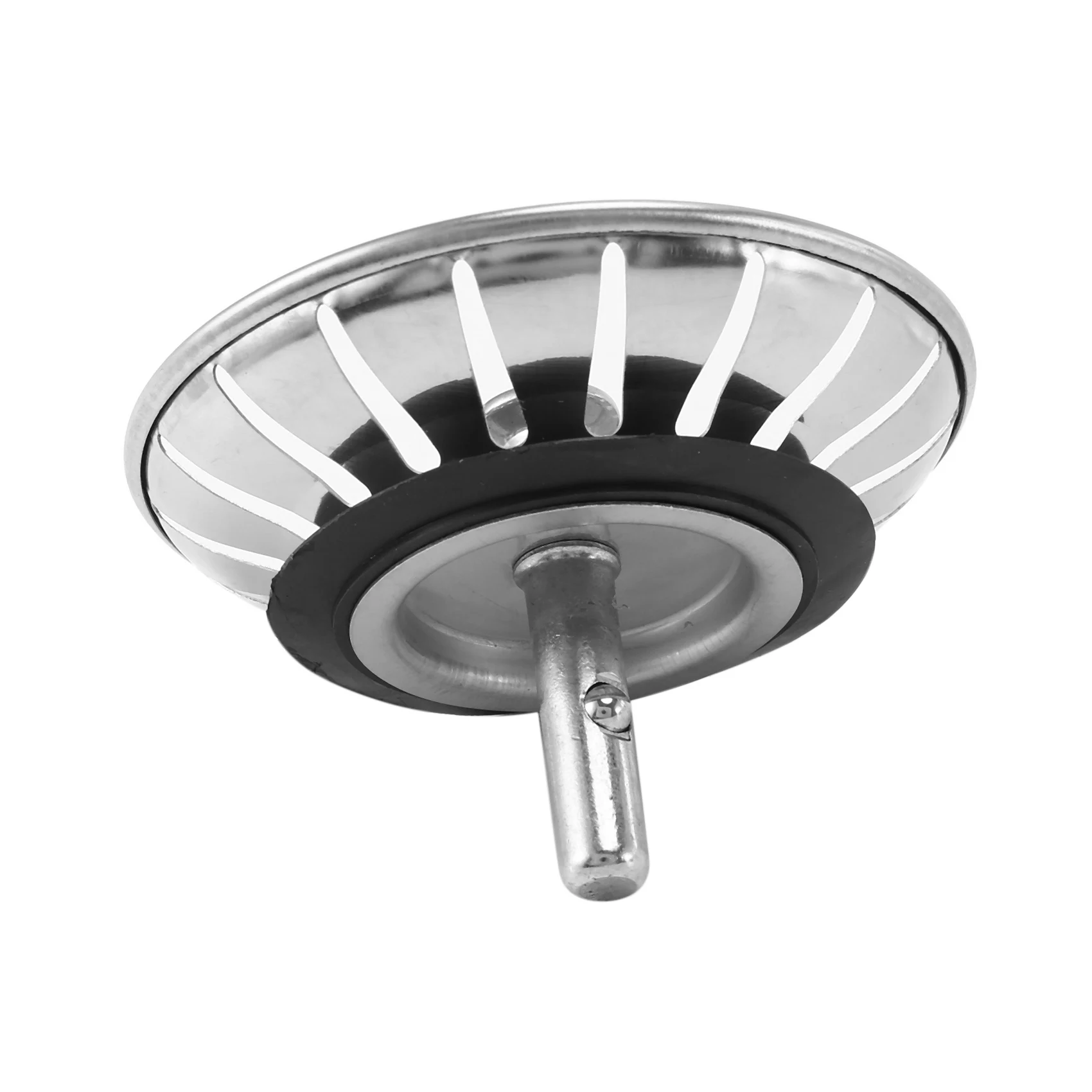 Diameter 78MM Stainless Steel Kitchen Sink Strainer Stopper Waste Plug Sink Filter