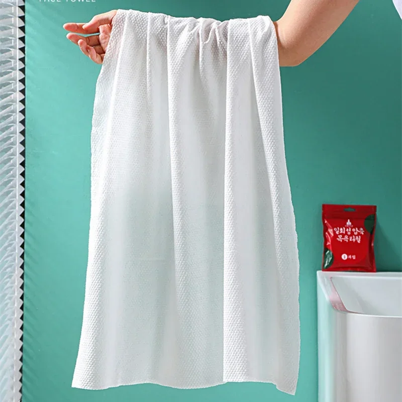 Take Towel Bath Home & Garden Bathroom Accessories Large Wipes Bathrobe. Essentials Coin a Towels Compressed Shower Travel