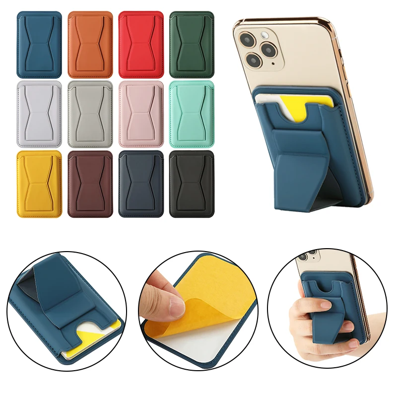 Multifunction Cell Phone Holder with Cardbag Folding Stand Universal