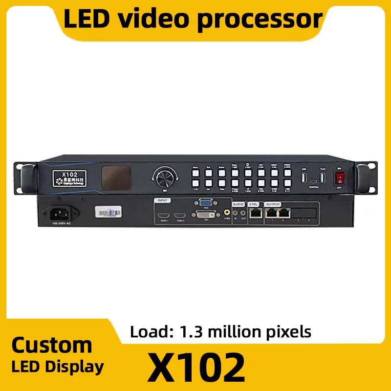 LED Display Screen Video Processor Linsn X102 Indoor Full Color HUB75 ...