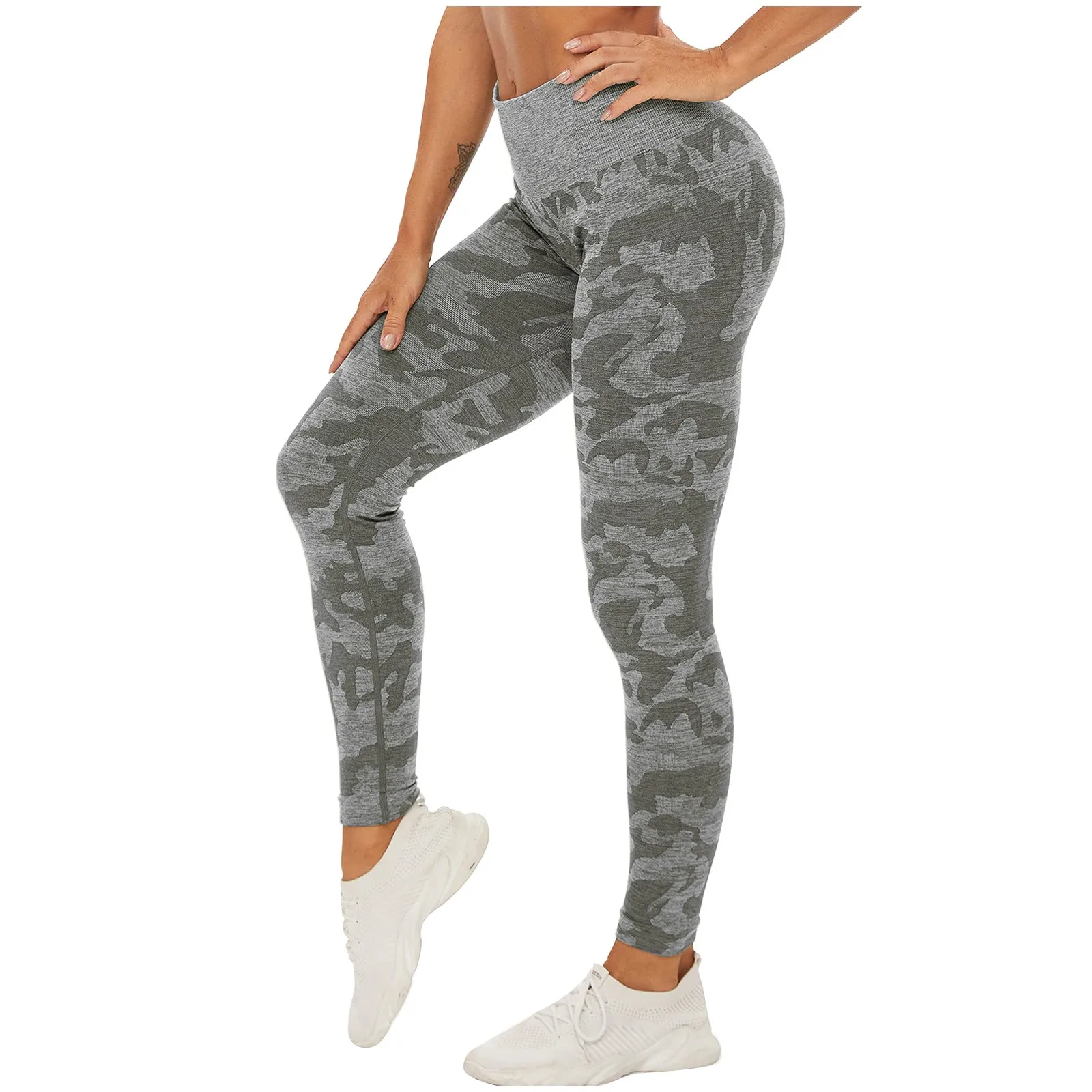 Women Camouflage Leggings Fitness 