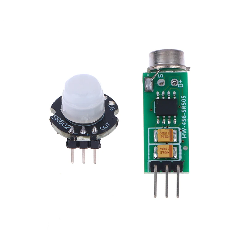 

HC-SR505/SR602 Mini Motion Sensor Detector Module Pyroelectric Infrared PIR Kit Sensory Switch Bracket For Arduino DIY With Lens