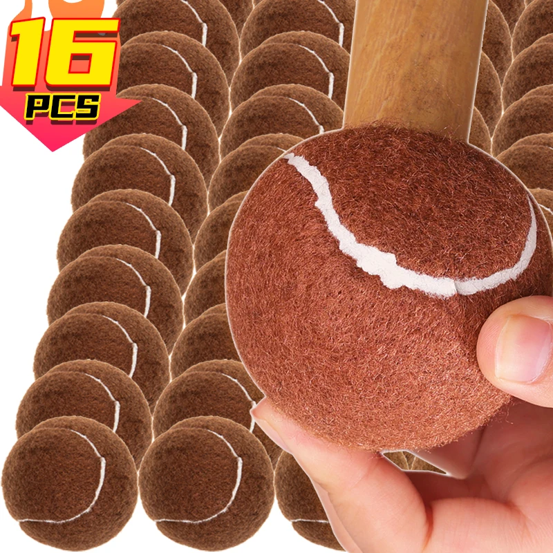 16/1PCS Chair Leg Floor Protectors Tennis Balls Shape Furniture Leg Covers Floor Protection Nonslip Stool Leg Cap for Sofa Table 1