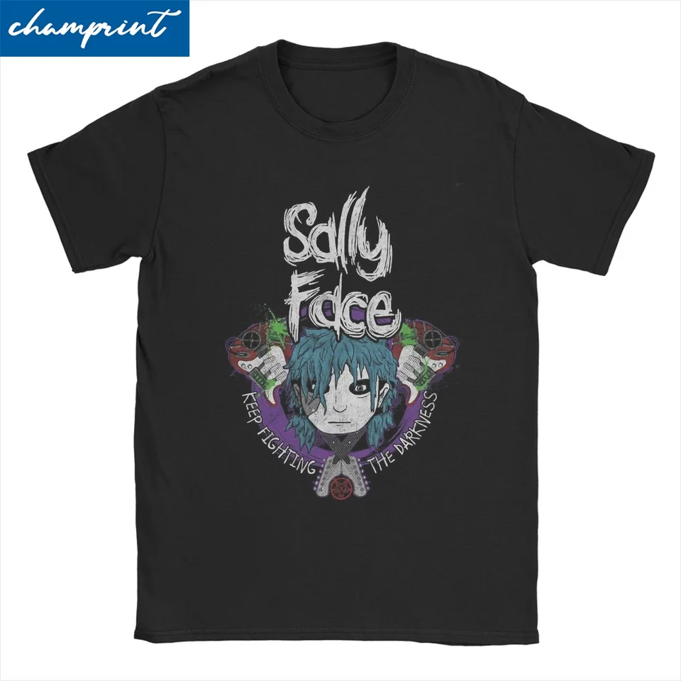 Men Women's Sal Fisher Mask Gothic Game T Shirt Sally Face 100