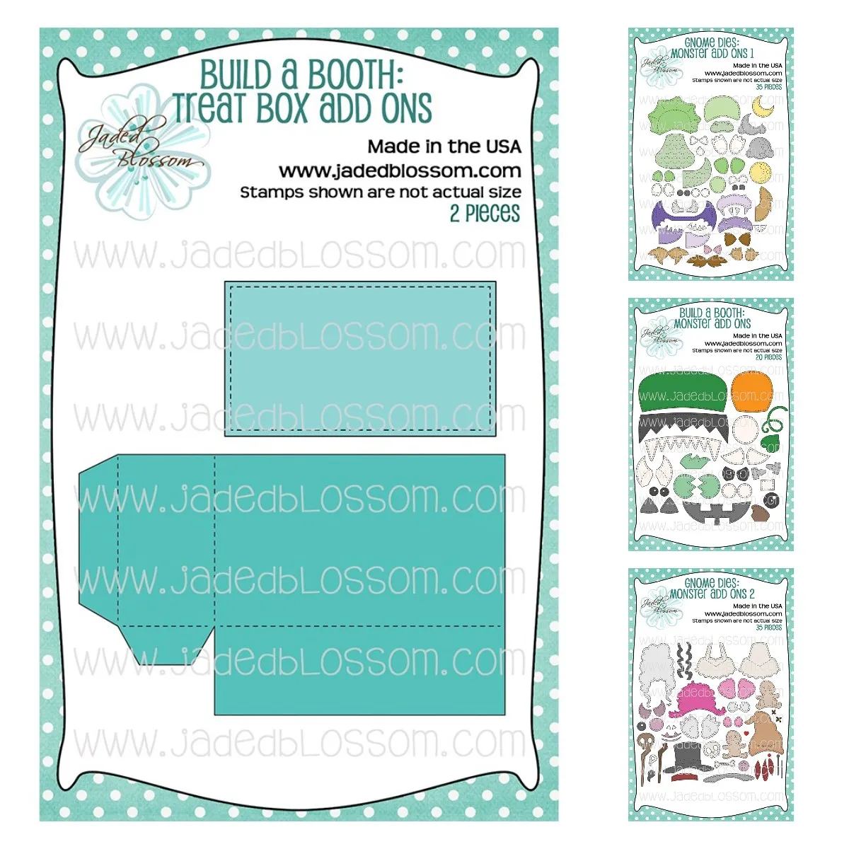 

Gnome Dies Build a Booth Die: Treat Box Add Ons Metal Cutting Dies DIY Scrapbooking Photo Album Handmade Greeting Cards