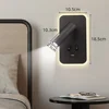 Bedside Wall Lamp LED with USB Charging Port For Kitchen Table Office Living Room Wall Mounted Reading Light Home Spotlights Led 1
