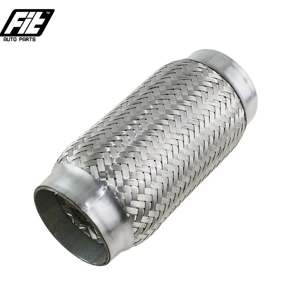 StainlessSteelCarExhaustFlexiblePipeClamponFlexPipeDouble