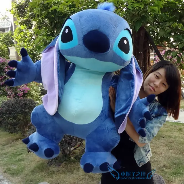 90cm Disney Lilo & Stitch Giant Big Stitch Kawaii Plush Toy Doll Disney Stuffed  Figure Pillow Birthday Gifts Toys for Children