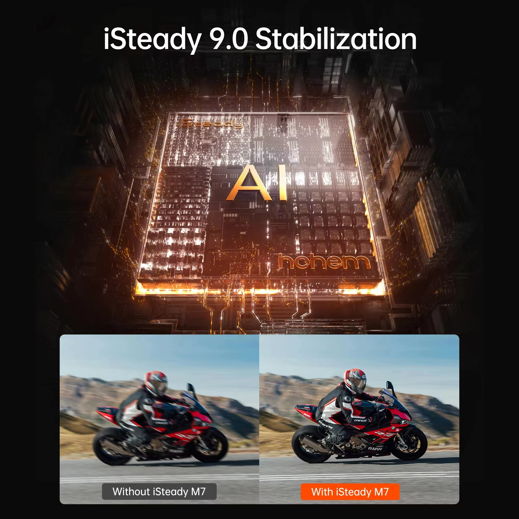 Hohem M7 iSteady M7 Cell phone gimbal Stabilizer 3-axis Anti